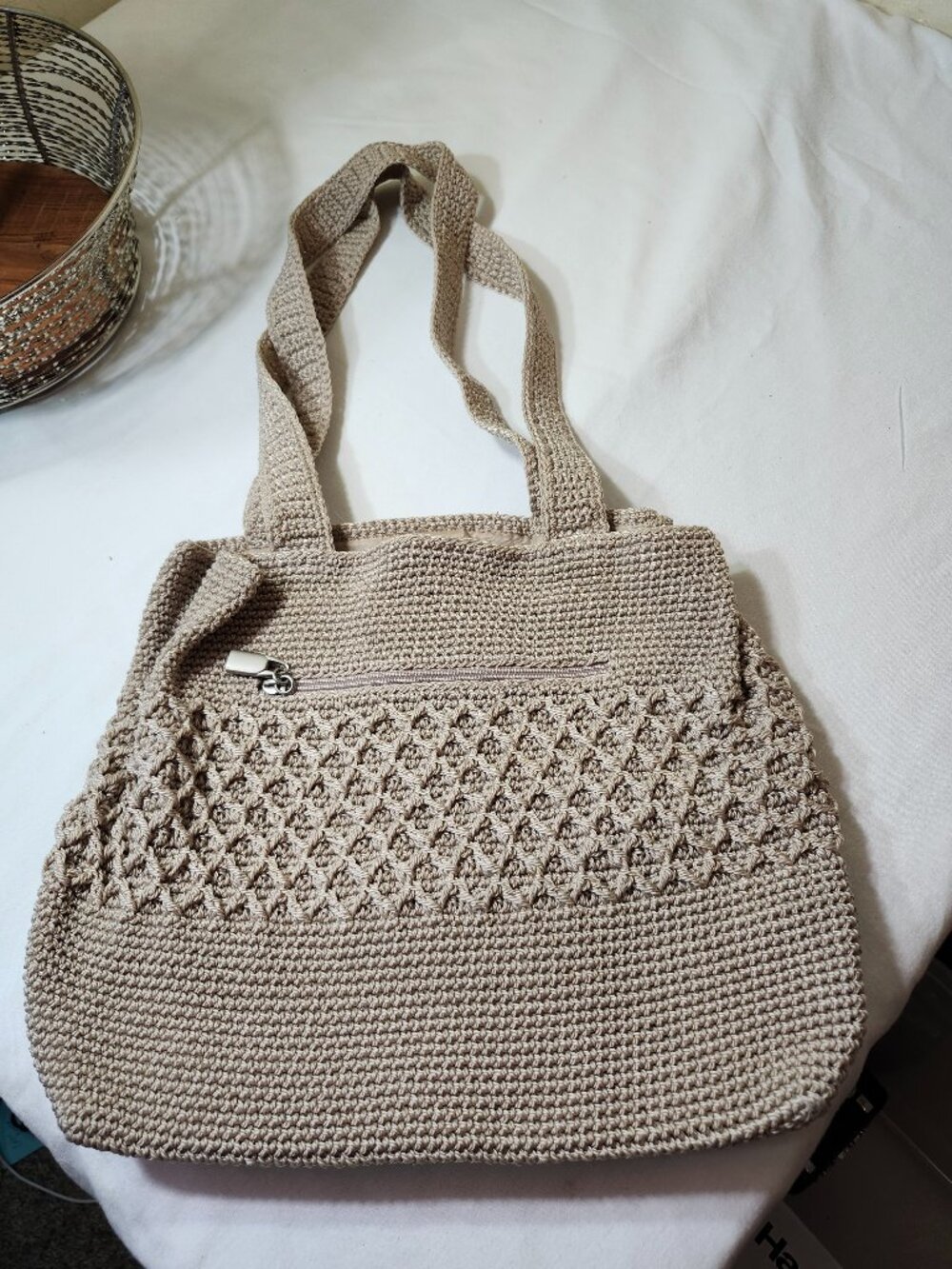 Worthington Large Knit Handbag